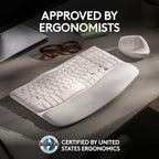 Logitech Wave Keys Wireless Ergonomic Keyboard - Image 5