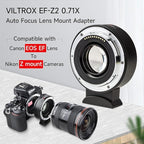 VILTROX EF-Z2 Auto Focus Lens Adapter 0.71x Reducer Speedbooster Lens Converter - Image 5