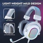 FIFINE USB Gaming Headset, PC Headphones Wired - Image 8