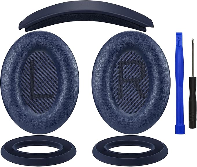SOULWIT Ear Pads Cushions + Headband + Silicone Earpads Cover Protector by SOULWIT