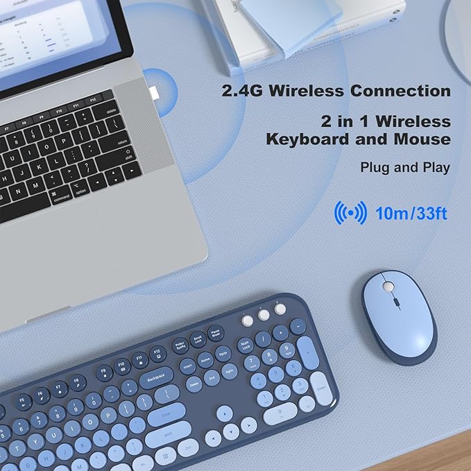 Wireless Keyboard Mouse Combo - Image 5