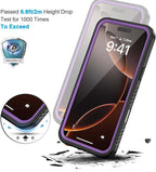 Lanhiem for iPhone 16 Pro Max Case, IP68 Waterproof Dustproof Shockproof Cases - Image 6