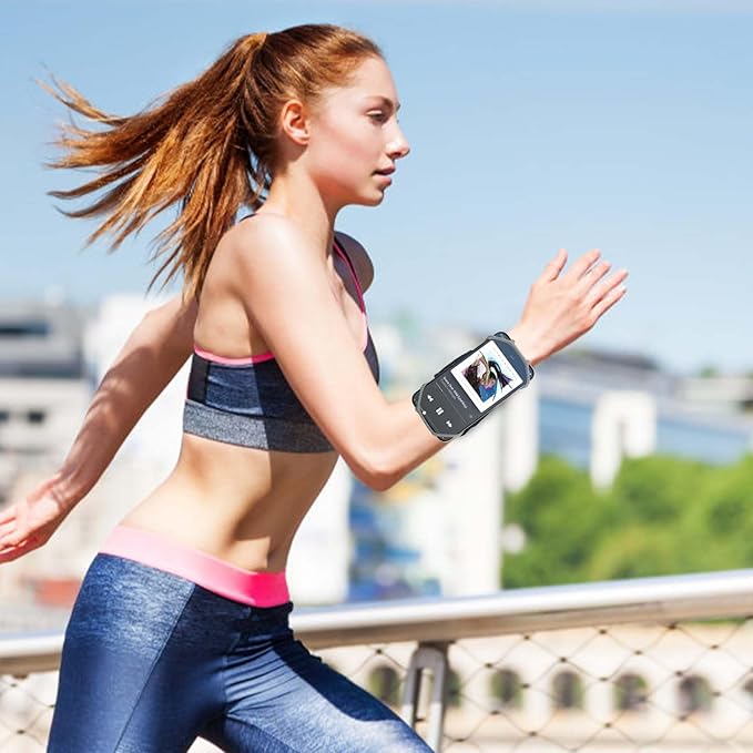 Wristband Phone Holder for Running, 360°Rotation & Detachable Sports Armband - Image 7