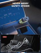 【Upgraded】 SUPERONE Retractable Car Charger 4 in 1, Fast Car Phone Charger - Image 4