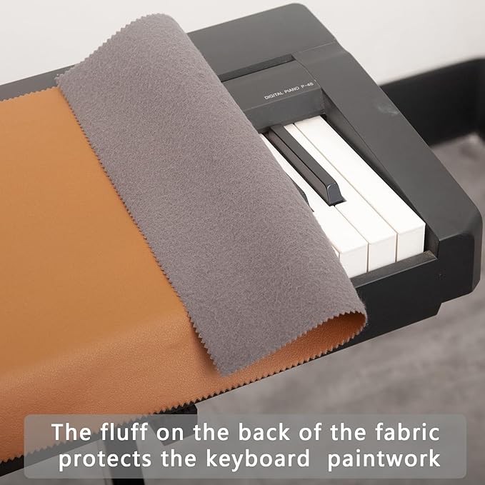 Keyboard Piano Cover, Digital Piano Dust Cover, Light Luxury Soft and Premium - Image 3