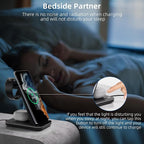 Wireless Charger for Samsung, 3 in 1 Fast Charging Station for Samsung Galaxy - Image 7