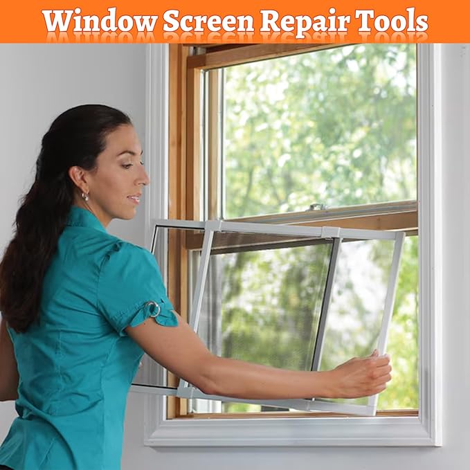 Screen Repair Tool, Window Roller, Spline Installer, 9 in 1 Window Installation - Image 7
