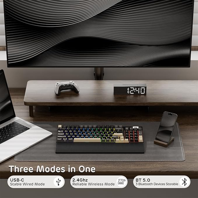 RK ROYAL KLUDGE RK96 RGB Limited Ed, 90% 96 Keys Wireless 3-Mode - Image 3