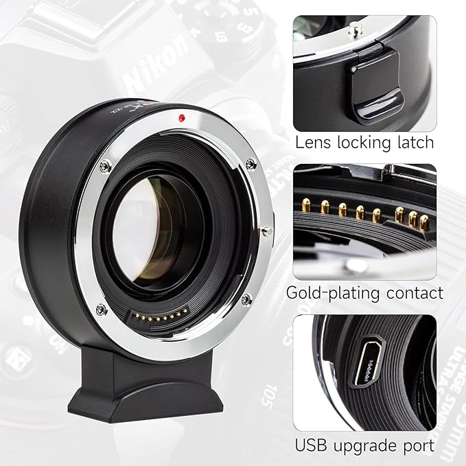 VILTROX EF-Z2 Auto Focus Lens Adapter 0.71x Reducer Speedbooster Lens Converter - Image 6