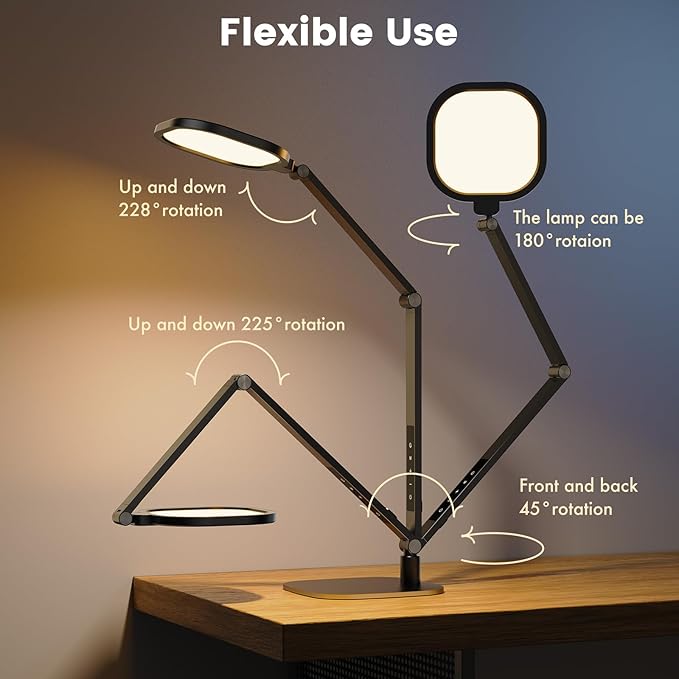 LED Desk Lamp for Home Office, 15W Desk Light - Image 4