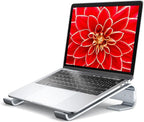 SOQOOL Laptop Stand for Desk, Computer Stand Riser for Desk, Ventilated by MeatThermometer