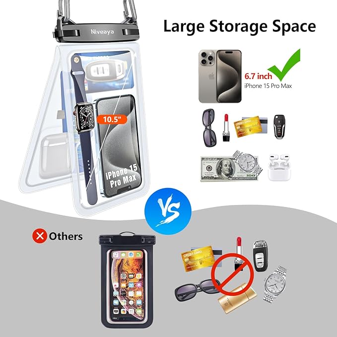 NiveayaWaterproof Phone Pouch - Image 3