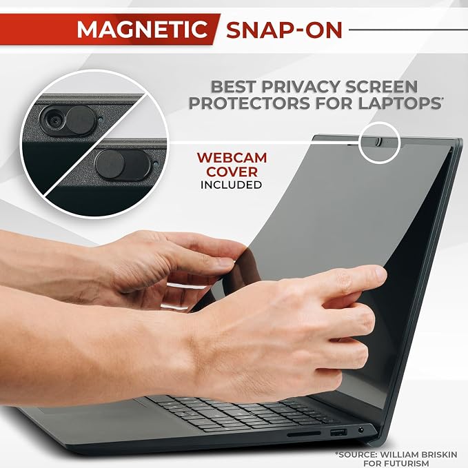 Magnetic Laptop Privacy Screen 16 Inch 16:10 - Image 4