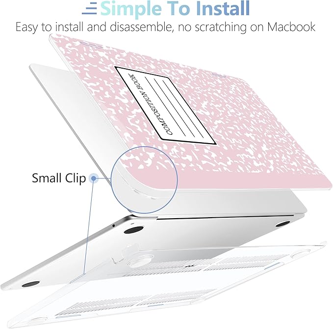 MEEgoodo Case for M4/M3/M2 MacBook Air 13.6 inch Case 2025 2024 2022, Fit Model - Image 5