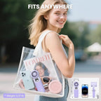 Portable Handheld Fan - 5000mAh Rechargeable Battery - Image 6
