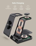 leChivée Wireless Charger for Apple Devices, 3 in 1 Wireless Charging Station - Image 7
