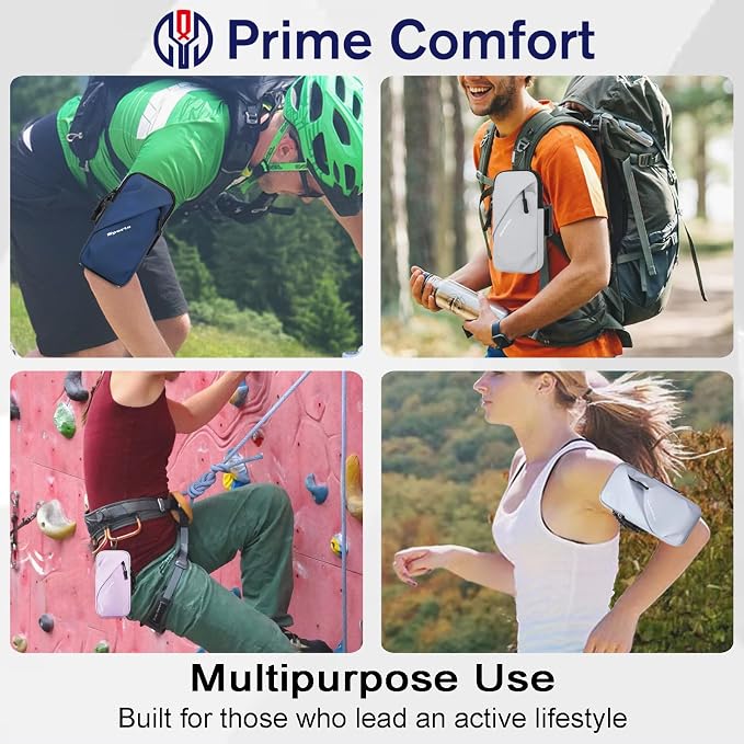 Phone Holder Arm Bands, Small Crossbody Shoulder Holsters Bag - Image 6