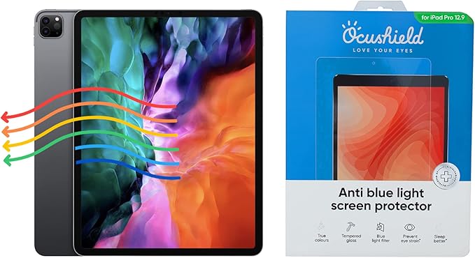 Ocushield Anti Blue Light Screen Protector by Ocushield-BlueLightFilteringScreenProtectorGlasses
