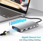 RSHTECH 9-in-1 USB C Hub Multiport Adapter - Image 6
