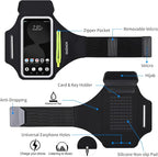 Running Armband with Earphone Pouch & Card Slot, Running Phone Holder - Image 8