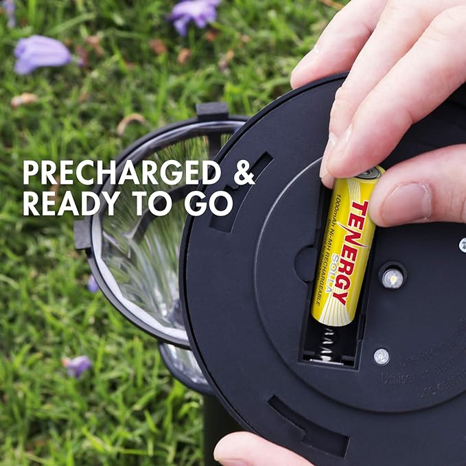 Tenergy Solla Rechargeable NiMH AA Battery, 1000mAh Solar Batteries - Image 6