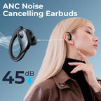 occiam Active Noise Cancelling Ear Buds Bluetooth Headphones Wireless Earbuds - Image 2