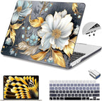 Teryeefi Compatible with M3 M4 MacBook Air 15 inch Case 2025 2024 2023 Release by Teryeefi
