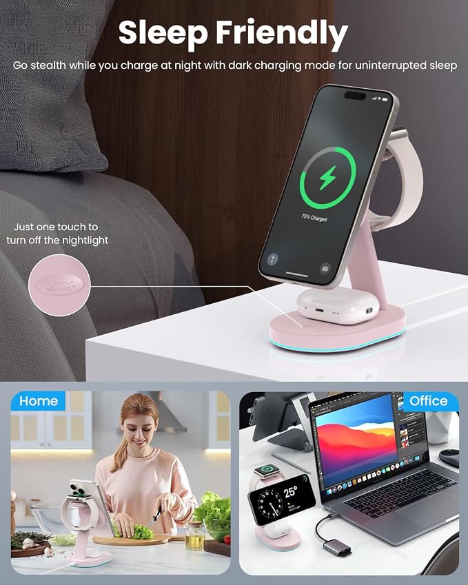 3 in 1 Wireless Charger Charging Station - Image 6