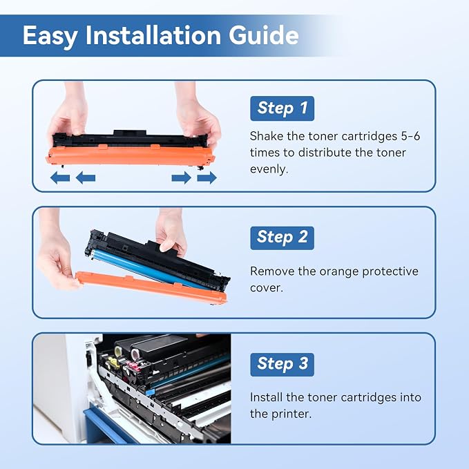 MYTONER 210X Toner Cartridges 4 Pack Compatible Replacement - Image 4