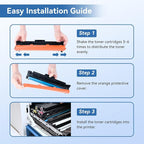 MYTONER 210X Toner Cartridges 4 Pack Compatible Replacement - Image 4