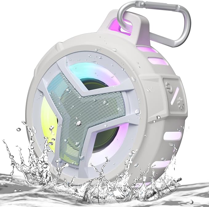 EBODA Bluetooth Shower Speaker, IPX7 Waterproof Portable Wireless Small Speakers by EBODA