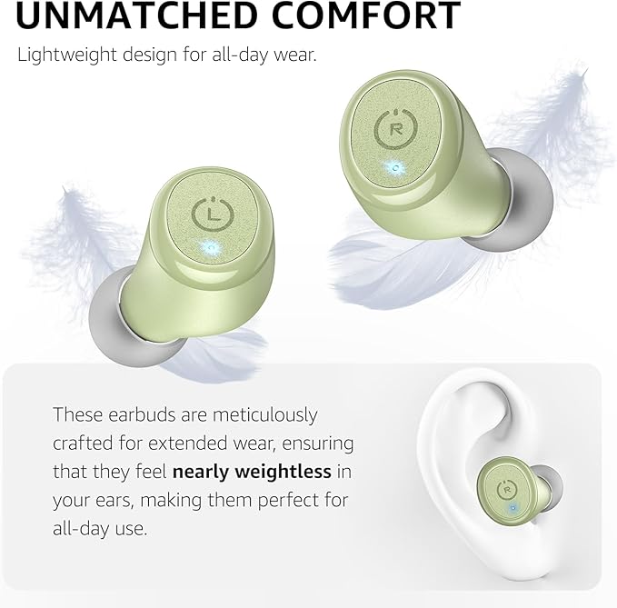 TOZO T10 Bluetooth 5.3 Wireless Earbuds, Deep Bass Stereo, 55H Playtime - Image 4