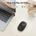 TECKNET Wireless Mouse, Rechargeable Slim Portable Silent Computer Mouse - Image 2