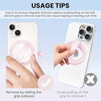 Magnetic Silicone Ring Grip Phone Holder, Loop Grip Phone Holder, Magnetic - Image 6