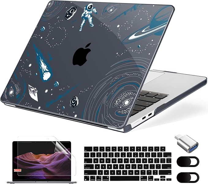 Compatible with MacBook Air 13.6 inch Case, M4 A3240/M3 A3113/M2 A2681 by MecBevia