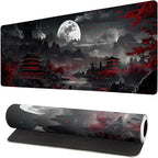 Extended Gaming Mouse Pad, Large Desk Mat XL Anime Mouse Pad Waterproof by Brecoy