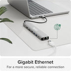 Plugable USB C Hub Multiport Adapter: 9-in-1 - Image 9