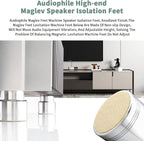 Tertullus 4pcs Aluminum Speaker Isolation Feet Sound Isolation Maglev Feet - Image 5