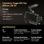 SmallRig Z6 III Camera Cage Kit - Image 9