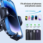 Miracase Phone Holders for Your Car, Universal Cell Phone Car Mount, 3-in-1 - Image 5