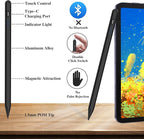 Active Stylus Pens for Touch Screens Rechargeable Tablet Pen POM Tip Magnetic - Image 3
