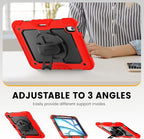 timecity Case for iPad Air 11 Inch M3/ M2, 360° Rotating Stand, Pencil Holder & - Image 4