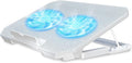LIENS Laptop Cooling Pad with Adjustable Height Two 5.1 Inches Fan 2 USB Ports by LIENS
