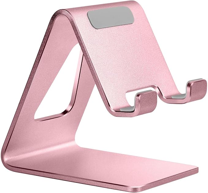 Desk Cell Phone Stand, Phone Holder, Desktop Phone Cradle Dock by Aoviho