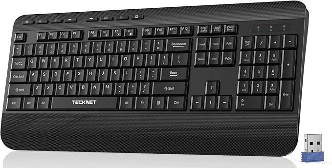 TECKNET Ergonomic Wireless Keyboard by Tecknet