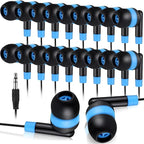 Kanayu 100 Pack Wired Earbuds Bulk by Kanayu