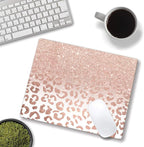 Mouse Pad, Animal Print Mouse Pad Custom Design, Square Waterproof Mouse Pad - Image 4