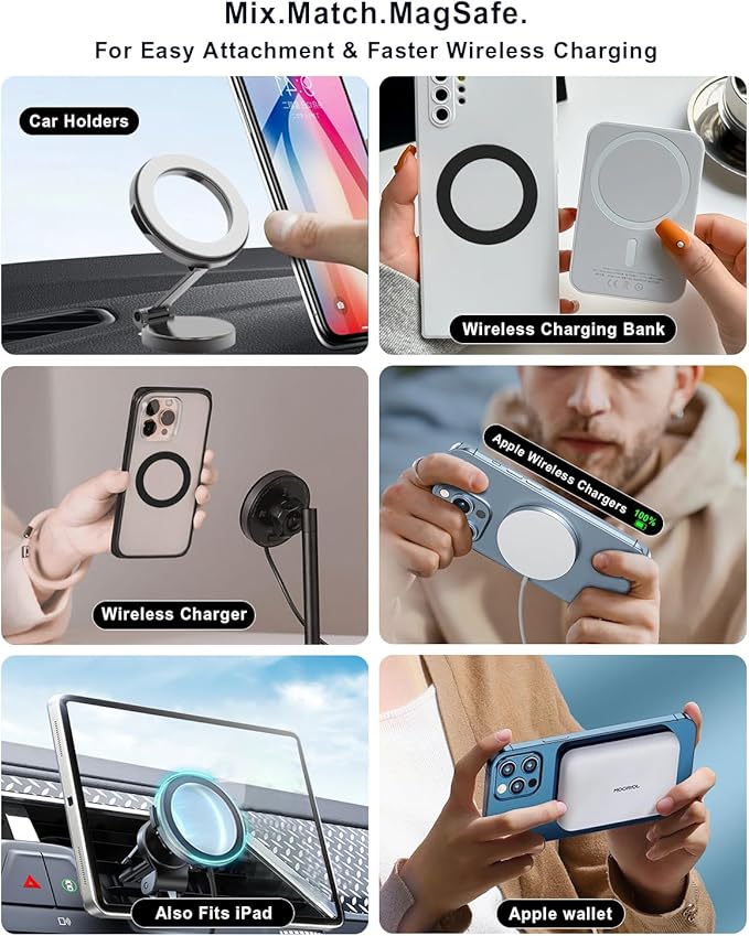 Magnetic Adapter Rings 2PCS Compatible - Image 4