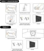 JBER 12 Pack Acoustic Foam Panels, High Desnsity Studio Soundproofing Wedges - Image 6
