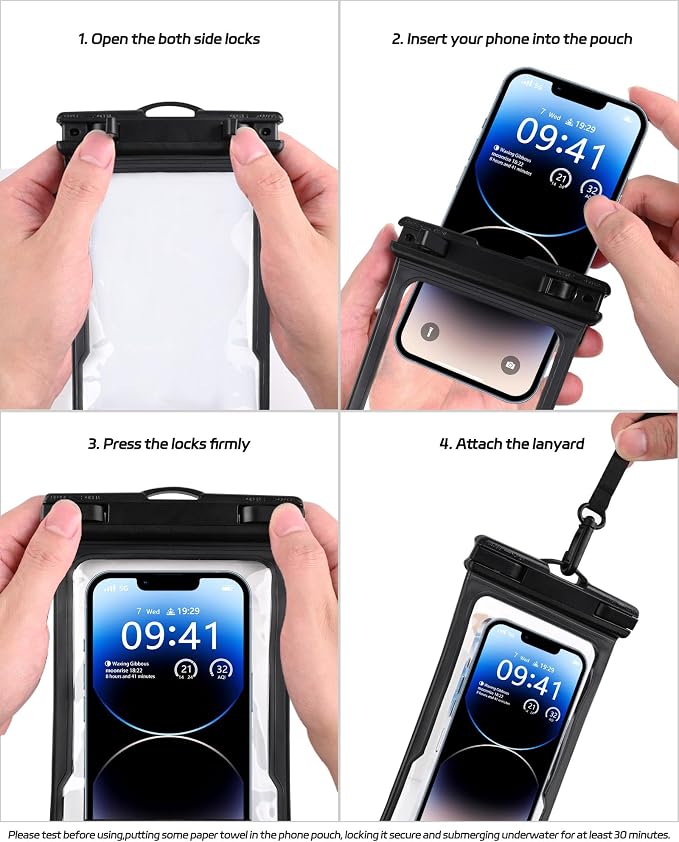 Waterproof Phone Pouch for Cruise Essentials 2025, Beach Vacation Essentials - Image 9